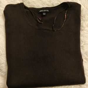 Large brown sweater